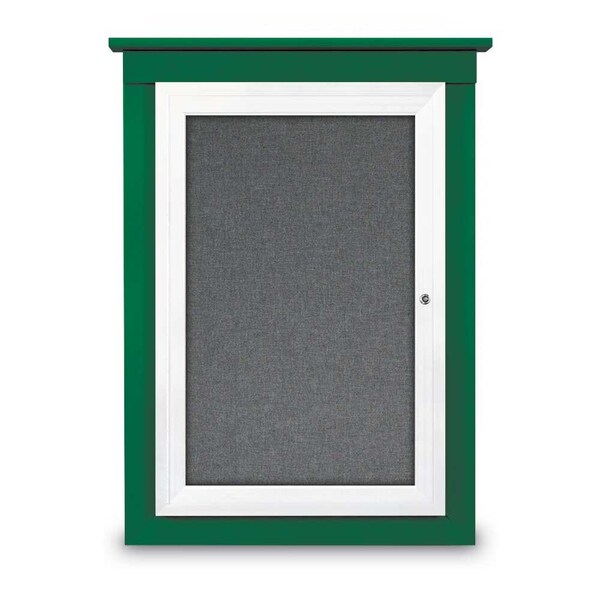 Sliding Glass Enclosed Letterboard, 96"x3